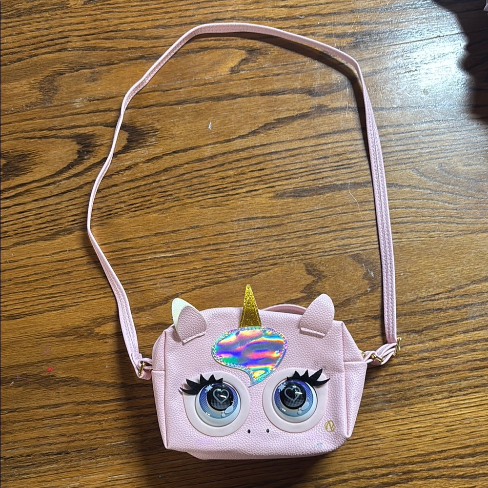 Pink Unicorn Kids Crossbody Bag